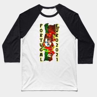 portugal euro 2021 Baseball T-Shirt